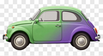 Colorful Car PNG