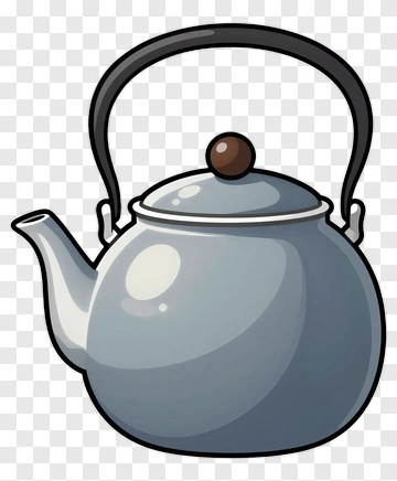 Cartoon Teapot PNG