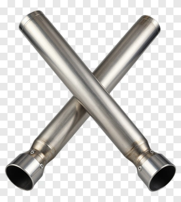 Crossed Metal Pipes PNG
