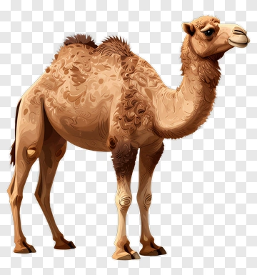 3D Camel PNG