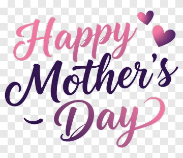 Happy Mother's Day Greeting PNG
