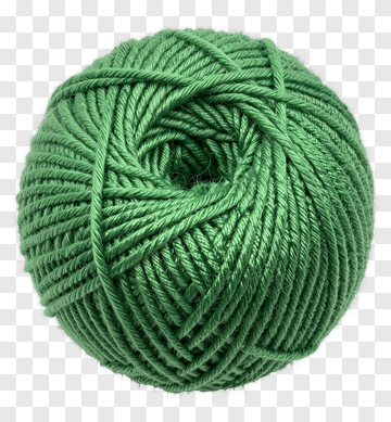 Green Yarn Ball PNG
