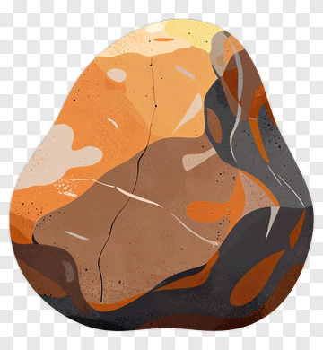 Abstract Rock Formation PNG