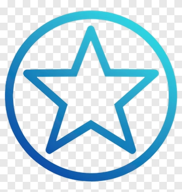 Blue Star Icon PNG