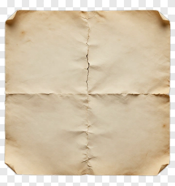 Old Crumpled Paper PNG