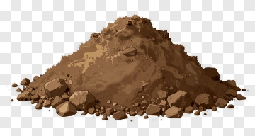 Pile Of Brown Dirt PNG
