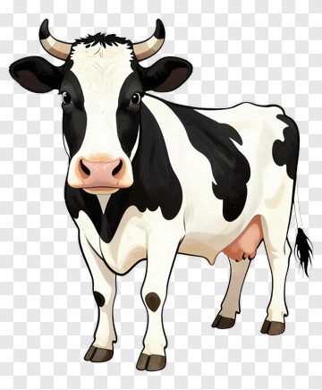 Cartoon Cow PNG