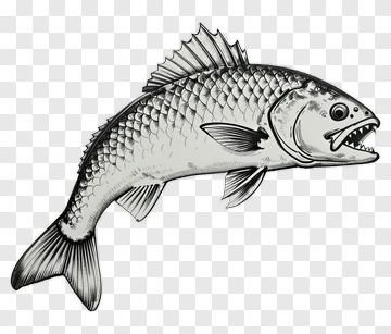 Illustration Of A Fish PNG