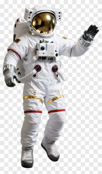 Astronaut Floating In Space PNG