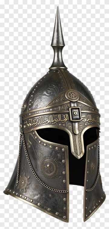 Decorative Medieval Helmet PNG