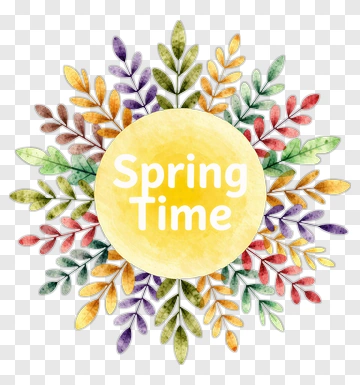 Spring Time Floral Arrangement PNG