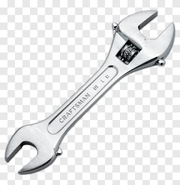 Craftsman Adjustable Wrench PNG
