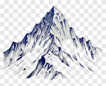 Mountain Landscape Illustration PNG