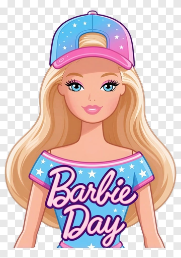 Barbie Day Celebration PNG