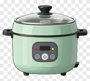 Green Rice Cooker PNG