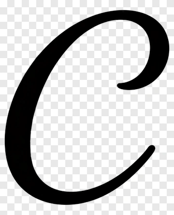 Stylized Letter C PNG