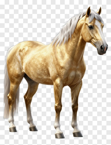 Golden Horse PNG