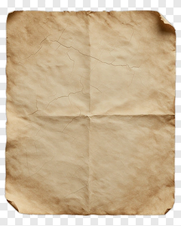 Old Crumpled Paper PNG