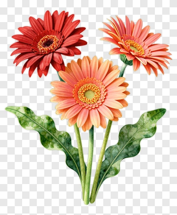 Colorful Flower Bouquet PNG