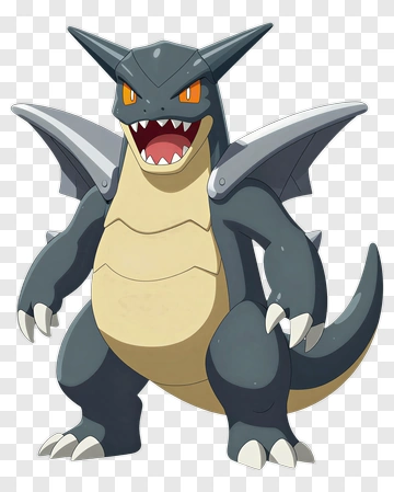Dragon-Type Pokémon Character PNG