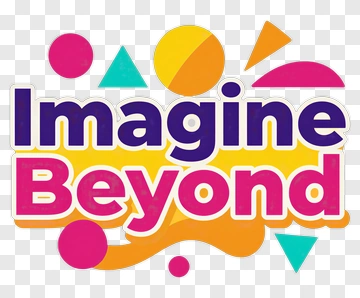 Imagine Beyond Colorful Design PNG