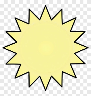 Yellow Star Shape PNG