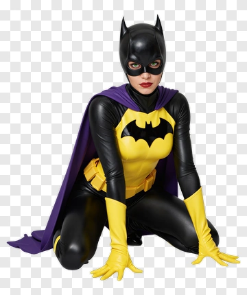 Batgirl In Costume PNG