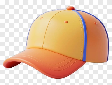 Colorful Baseball Cap PNG