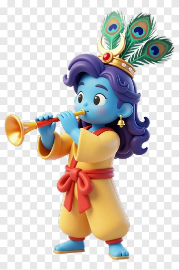Cartoon Character Playing A Trumpet PNG