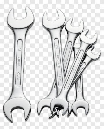 Collection Of Wrenches PNG
