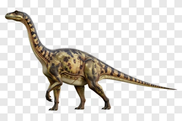 Realistic Dinosaur Walking PNG