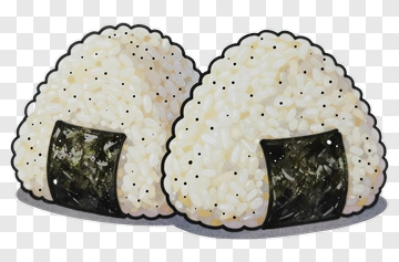 Onigiri Rice Balls PNG