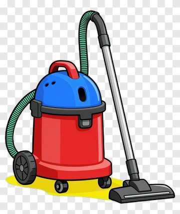 Cartoon Vacuum Cleaner PNG