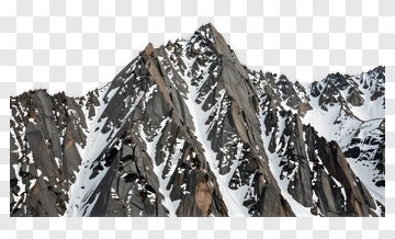 Snow-Capped Mountain Peaks PNG
