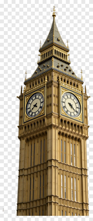 Big Ben Clock Tower PNG
