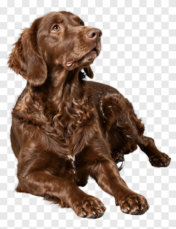Brown Dog Lying Down PNG