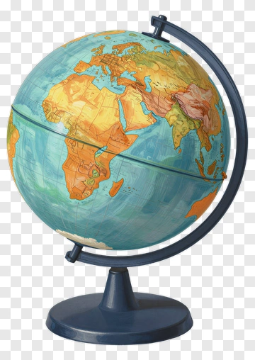 Globe On Stand PNG