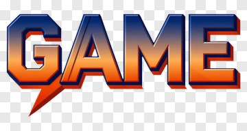 Game Title Design PNG
