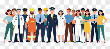 Diverse Group Of Professionals PNG