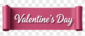 Valentine's Day Banner PNG