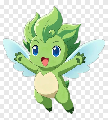 Cartoon Fairy Creature With Wings PNG