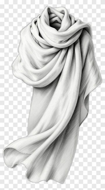 White Scarf PNG