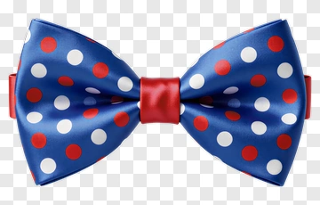 Polka Dot Bow Tie PNG