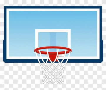 Basketball Hoop With Backboard PNG