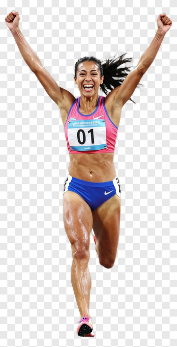 Athlete Celebrating A Victory PNG