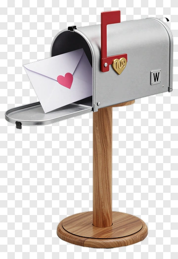 Mailbox With Love Letter PNG