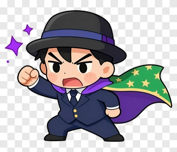 Cartoon Boy In Superhero Costume PNG