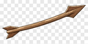 Wooden Arrow PNG