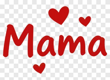 Mama Love PNG