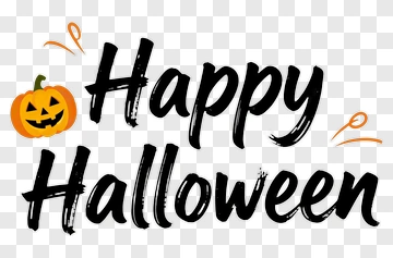 Happy Halloween With Pumpkin PNG
